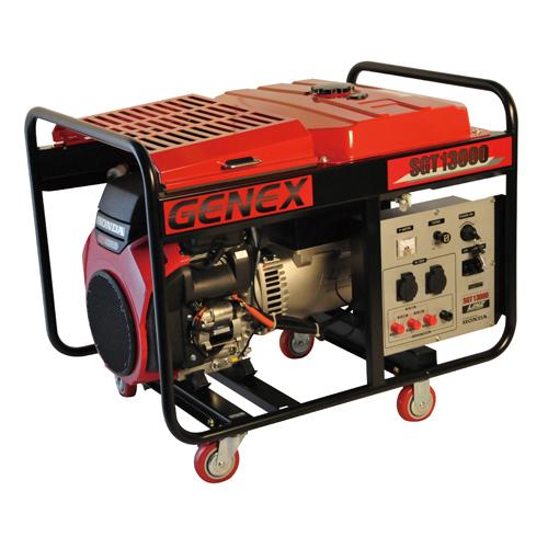 GENEX 가솔린 발전기 - 대용량 (삼상) 